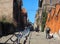 Stairs of Montagne de Bueren, LiÃ¨ge, Belgium,