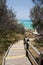 Stairs to the Champagne Pools, Fraser Island