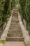 Stairs to the Church of St. Anthony at Korcula island, Croat