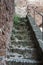 Stairs to city wall in Cittadella, Italy