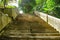 Stairs to enter Tomb of the Imogiri Kings on yogyakarta