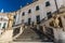 Stairs to Esterhazy Palace .