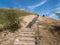 Stairs to the hill at Beit She`An Israel