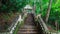 Stairs To The Kathu Waterfall In Beautiful Rain Forest