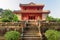 Stairs to Minh Lau Pavilion (Bright Pavilion) in Hue, Vietnam