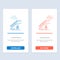 Stairs, Upstairs, Floor, Stage, Home  Blue and Red Download and Buy Now web Widget Card Template