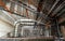 Stairway in a decommissioned power plant