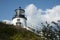 Stairway Leads to Owls Head Lighthouse in Maine