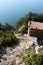 The stairway of Monesteroli. National park of the Cinque Terre. Liguria. Italy