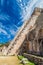 Stairway of the Pyramid of the Magician Piramide del adivino in ancient Mayan city Uxmal, Mexi