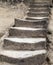 Stairway stone in cave monastery