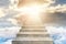 Stairway to heaven. Concept Religion