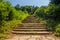 Stairway to the Liberty Memorial on Shipka Peak, Bulgar