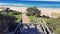 Stairway to Sandy Frazer Beach Australia