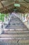 Stairway to Soon Oo Pon Nya Shin Pagoda on Sagaing Hill near Mandalay, Myanm