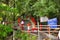 Stairway to Umananda Island Temple, Guwahati, Assam