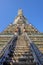 Stairway to wat arun temple pagoda most popular religious travel