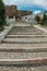 Stairway up the hill towards the Castle at Estremoz