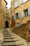 Stairway through the village of Gordes, Provence, France
