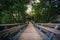 Stairways at Chimney Rock State Park, North Carolina.