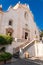 Stairwell leading to old church