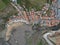 Staithes seaside village and fishing Harbour in North Yorkshire