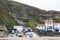 Staithes slipway and harbour master