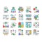 Stakeholder Business Collection Icons Set Vector .