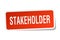 stakeholder sticker