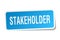 stakeholder sticker