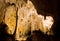 Stalactites & Columns In Carlsbad Caverns