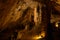 Stalagmites in grotto