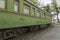 Stalin\'s train near Joseph Stalin Museum. Gori, Georgia