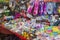 Stall with children goods in Hua Hin night market, Thailand