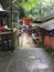 Stalls along the route of the Fushimi Inari shrine in southern Kyoto, Japan.