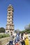 Stambh tower from 15th century, dedicated to Vishnu