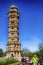 Stambh tower from 15th century, dedicated to Vishnu