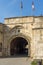 Stambol Gate at Belgrade Fortress and Kalemegdan Park in the center of city of Belgrade, Ser