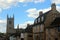 Stamford Skyline showing St George`s church