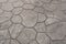 Stamp concrete texture pattern and background.