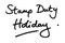 Stamp Duty Holiday