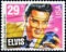 Stamp with Elvis Presley