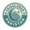 Stamp or emblem with text Faisalabad, Pakistan inside