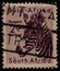 Stamp fauna animal Mountain Zebra (Equus zebra), RSA, circa 1954