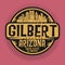 Stamp or label with name of Gilbert, Arizona