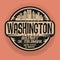 Stamp or label with name of Washington, District of Columbia