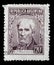 Stamp printed Argentina in shows portrait of Admiral Guillermo Brown