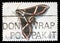 Stamp printed in the Australia shows Hawk Moth