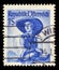 Stamp printed in Austria shows image woman in national Austrian costumes, Tyrol, Puster Valley