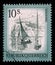 Stamp printed in Austria from the Views issue shows Neusiedlersee lake